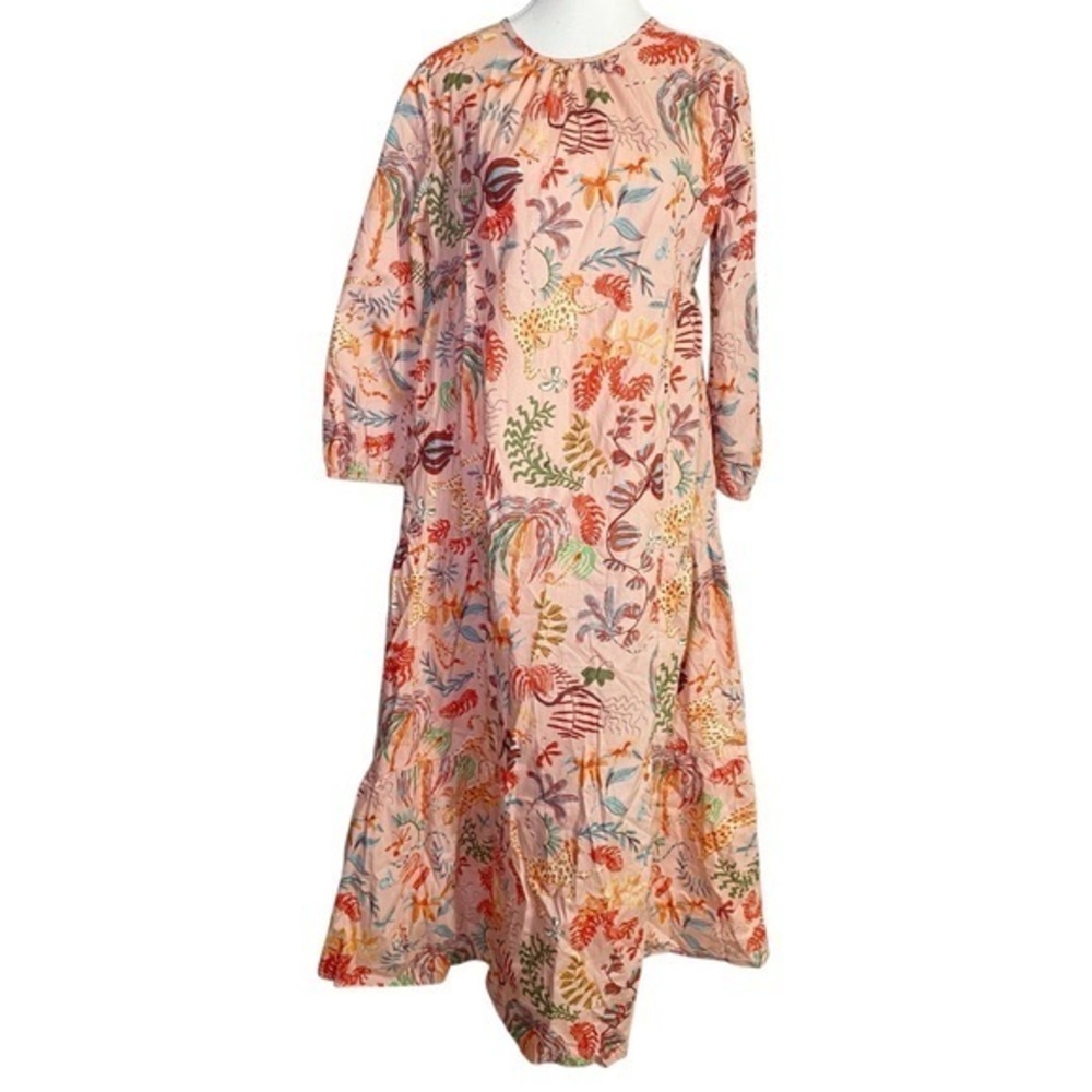Unbranded Floral Multicolor Maxi Dress